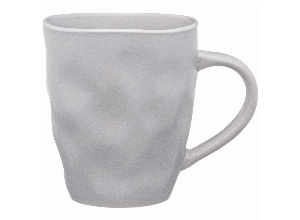 Кружка bronco shadow 350 мл светло-серая (мал.уп.=4шт./кор=48шт.)