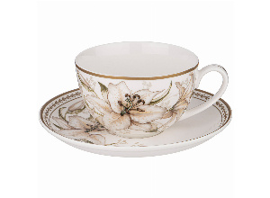 Чайная пара lefard lilies 280 мл (кор=36наб.)