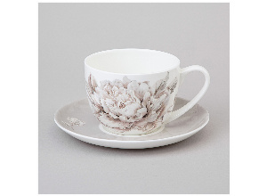 Чайная пара lefard white flower 330 мл (кор=24наб.)