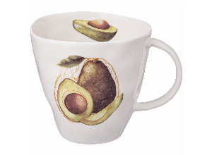 Кружка bronco avocado 375 мл (мал.уп.=4шт./кор=48шт.)