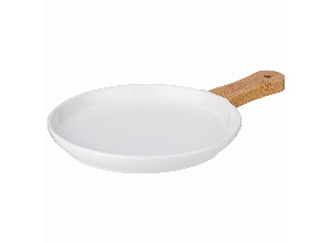 Тарелка lefard native с дерев. ручкой 30,5*20*2,2 см (кор=24шт.)