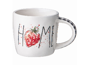 Кружка lefard strawberry 400 мл 13,7*9,7*9 см(кор=24шт.)