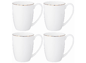 Набор кружек lefard кристал голд 4 шт. 350 мл