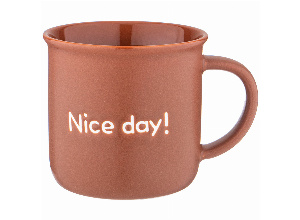 Кружка nice day 450 мл (кор=36 шт) 13*10*9,6см
