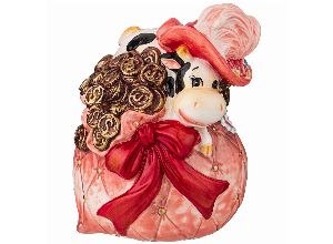 Копилка корова 12,5*12*16 см (кор=18шт.)