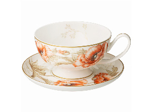 Чайная пара lefard antique 350 мл (кор=24наб.)