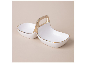 Менажница 2 секции 27х10,5х11 см