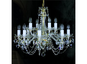 Светильник ARTGLASS CARMEN FULL CUT R14 LIGHT PATINA CE