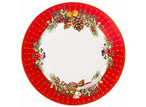Тарелка обеденная lefard celebration 27 см (кор=18шт.)