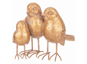 Фигурка декоративная птички 17,3*16*16,5 см