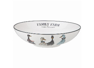 Тарелка суповая lefard family farm 18 * 5,2 см в форме салатника (кор=24шт.)