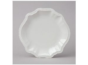 Тарелка закусочная lefard ribbon 21,5*21*2,5 см (кор=24шт.)