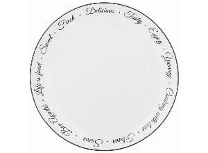 Тарелка обеденная lefard bon appetit 25,5см (мал. уп. = 4шт)