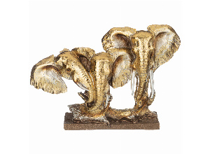 Фигурка декоративная слоны 34х11,2х22,2см