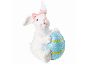 Фигурка пасхальный кролик 8*9.5*11 см (кор=32шт.)