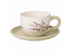 Чайная пара agness душа прованса 15*7 см 220 мл (кор=36наб.)