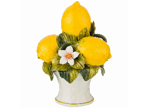 Изделие художественно-декоративное лимоны диаметр 15 см высота 20 см