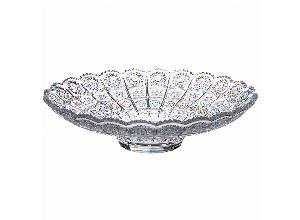Блюдо muza crystal 27,2х27,2х6,8 см