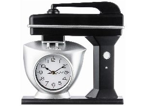 Часы настенные кварцевые chef kitchen 39 см цвет:черный (кор=6шт.)