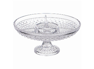 Блюдо на ножке 3 секции, 19x11 см