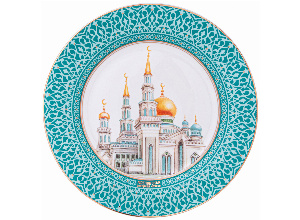 Тарелка декоративная lefard мечеть 20,5 см (кор=18шт.)