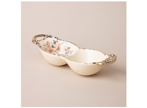 Менажница 2 секции 25х9,5х6 см