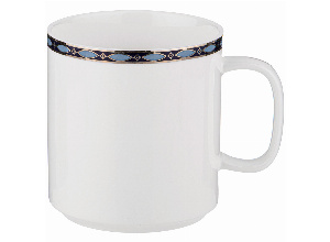 Кружка lefard glamour 400 мл синяя (кор=36шт.)