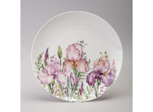 Тарелка обеденная lefard irises 25,5*2,5 см (кор=24шт./мал.уп.=4шт)