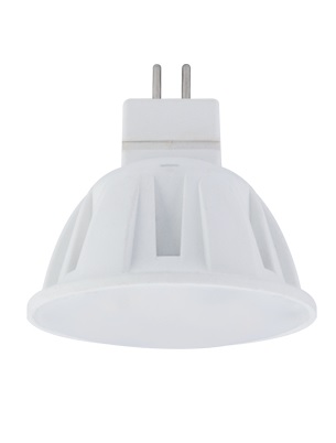 Лампа Ecola MR16 LED 4.0W 220V GU5.3 2800K матовое стекло