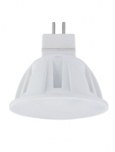 Лампа Ecola MR16 LED 4.0W 220V GU5.3 2800K матовое стекло