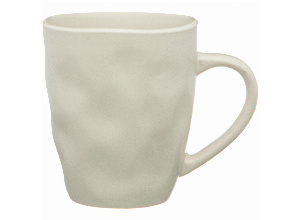 Кружка bronco shadow 350 мл бежевая (мал.уп.=4шт./кор=48шт.)