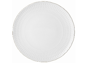 Тарелка обеденная софия отводка платина 26 см