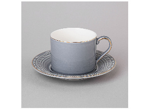 Чайная пара lefard top style 250 мл бежевая (кор=36наб.)