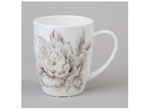 Кружка lefard white flower 400 мл (кор=48шт.)