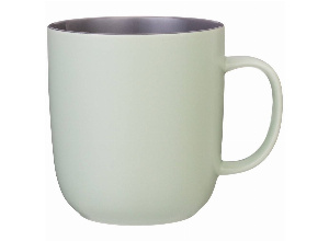 Кружка bronco velour 400 мл мятная (мал=4шт./кор=24шт.)