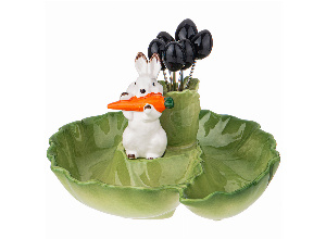 Блюдо lefard кролик 17 см, 6 вилочек (кор=24шт.)