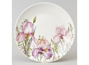 Тарелка закусочная lefard irises 20,5*2 см (кор=12шт./мал.уп.=4шт.)