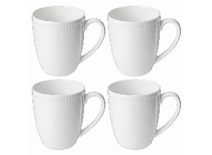 Набор кружек lefard pearl 4 шт. 8,9*12,4*10,7 см 410 мл (кор=6наб.)