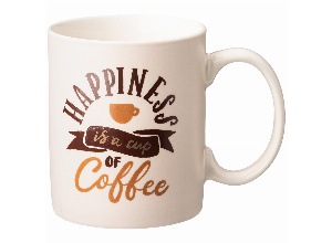 Кружка кофе белая 340 мл (кор=36шт)