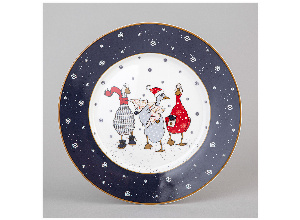 Тарелка закусочная lefard family christmas 20 см (кор=36шт.)
