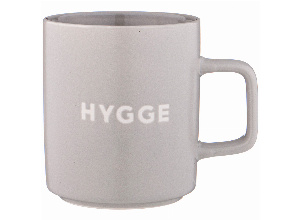 Кружка светло-серая 400 мл (кор=36шт) 12*9*10см