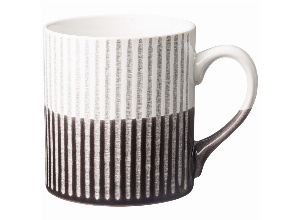 Кружка бело-серая 530 мл (кор=36шт)