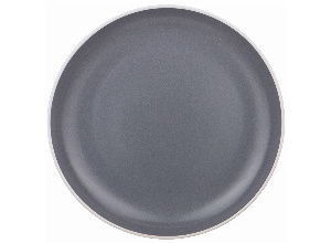 Тарелка обеденная lefard pandora 26,5 см серая (мал.уп.=4шт./кор=24шт.)