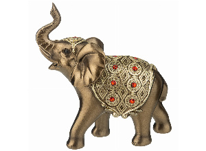 Фигурка декоративная слон 17,9*7,9*18,3 см