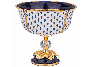 Ваза для фруктов на ножке 26*26*25 см