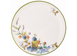 Тарелка закусочная agness урожай 21*2,5 см (кор=24шт.)