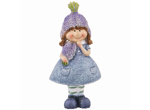 Фигурка лавандовая фея 6*5*15 см (кор=72шт.)