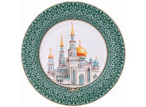 Тарелка декоративная lefard мечеть 20,5 см (кор=18шт.)