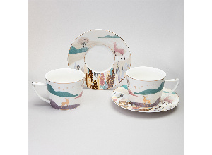 Чайный набор lefard top style на 2 пер. 4 пр. 250 мл