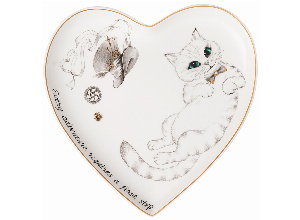 Тарелка lefard wonderland сердце 15*2 см (кор=72шт.)